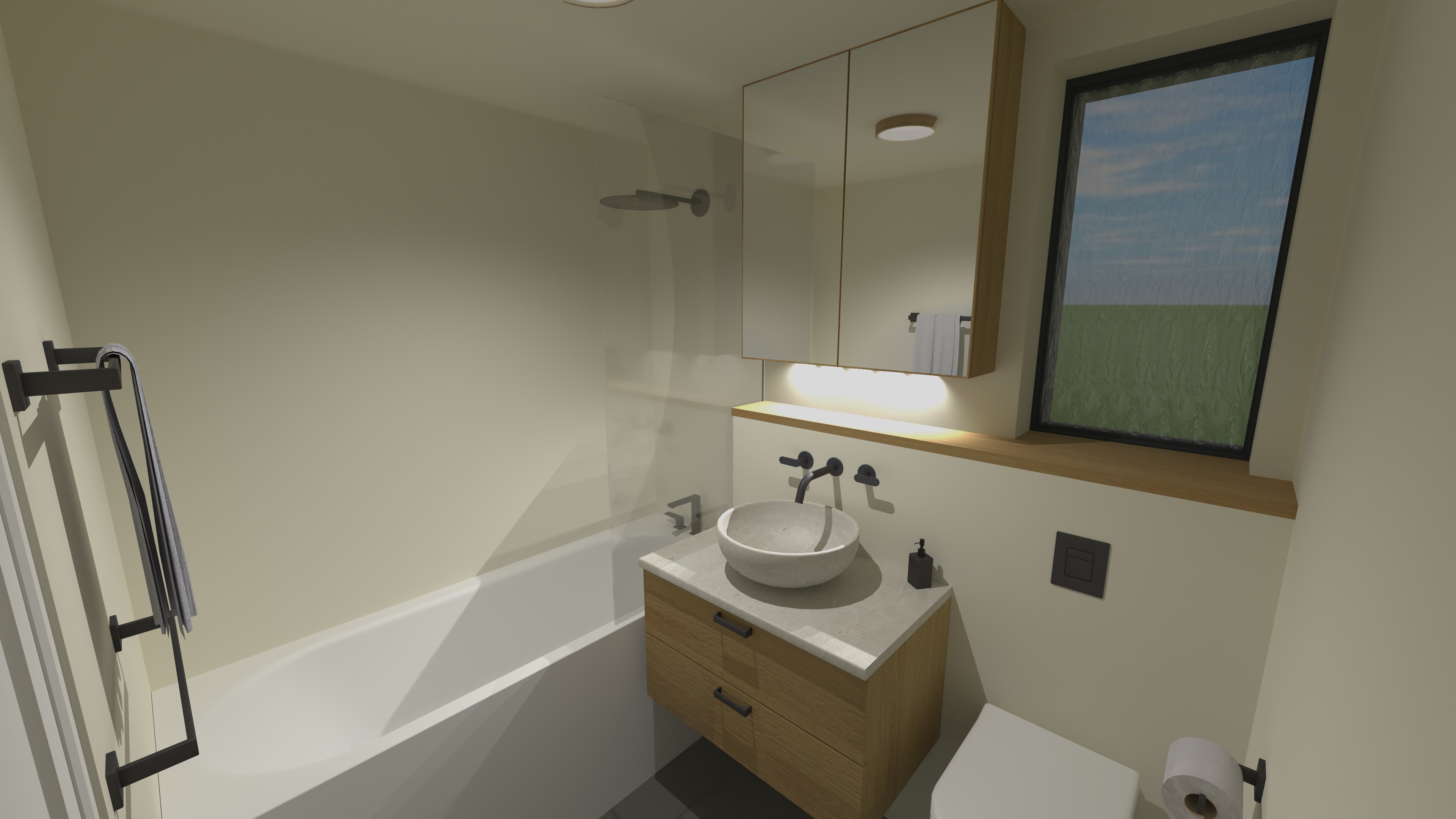 custom hallway cupboard